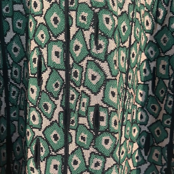 Missoni Green and Black Patterned Mini Dress - Picture 6 of 16